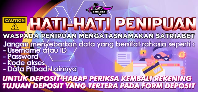 WASPADA PENIPUAN