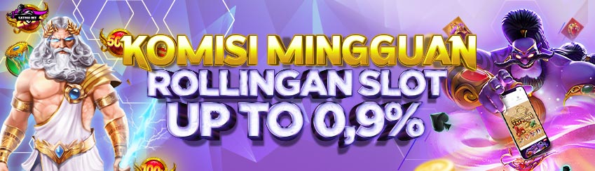 ROLLINGAN SLOT WEEKLY UP TO 0,9%