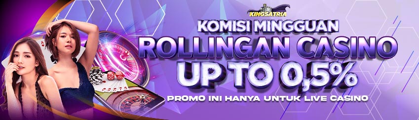 ROLLINGAN CASINO WEEKLY 0.5%